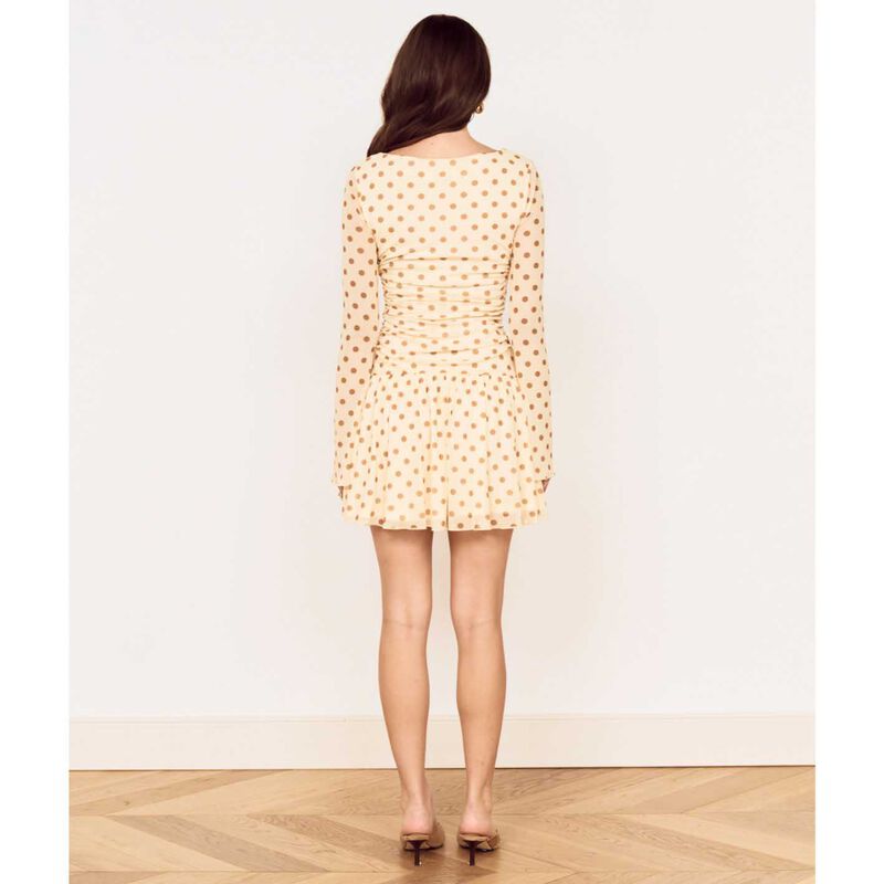 MINKPINK Soleil Drop Waist Mini Dress image number 1